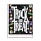 Stupell Industries Trick Or Treat Halloween Candy Framed Giclee Art